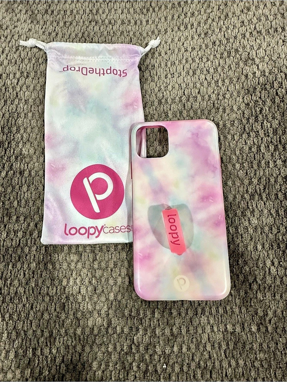 Loopy iPhone 11 Pro Max Tie-Dye Phone Case with Loop